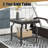 Tamarin Patio Aluminum 21.5"Lx 21.5" W Side Table