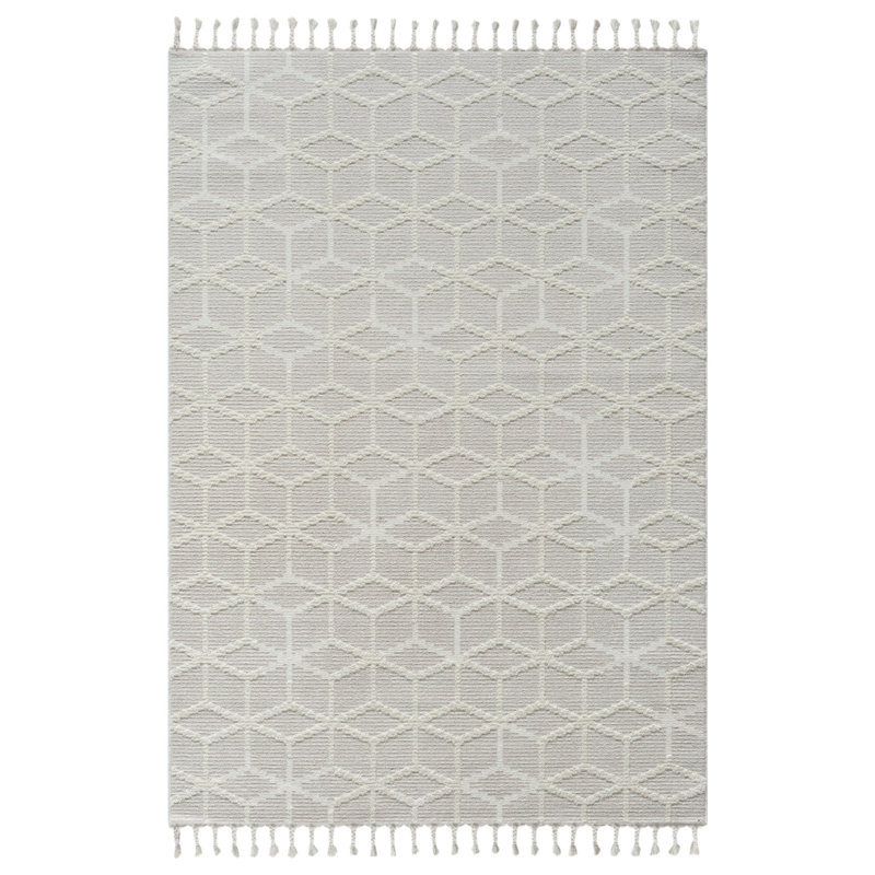 Lexcie Geometric Indoor Rug, Runner 4'4" x 13'2"