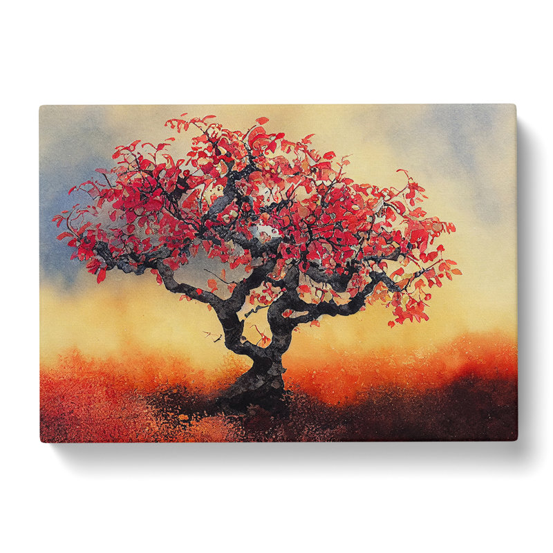 Captivating Apple Tree - Wrapped Canvas, 40cm H x 60cm W x 3cm D