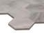 Ardena 12 in. x 12 in. Matte Porcelain Hexagon Stone Look Floor and Wall Tile-1648959981