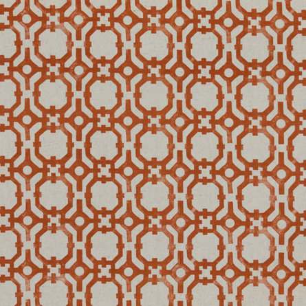 Shishido Trellis Spice Fabric