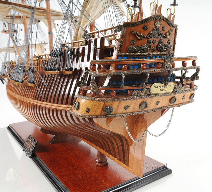 Bateau de modèle à coque ouverte san felipe
