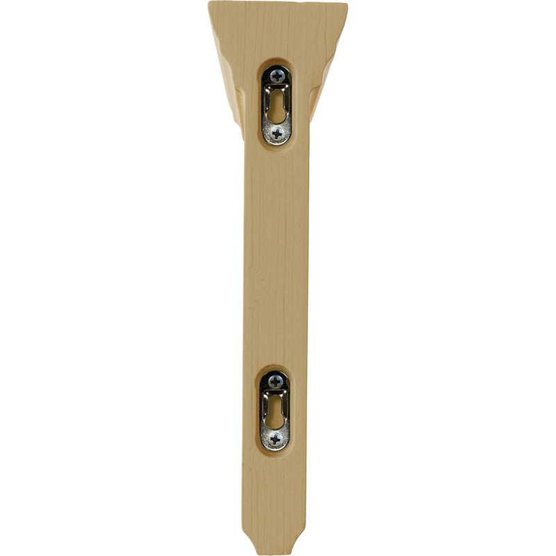 Rojas Corbel, Brun, H 10 po x l 2,5 po x P 5,5 po