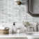Marbella 11" x 12.6" Marble Mosaic Tile
