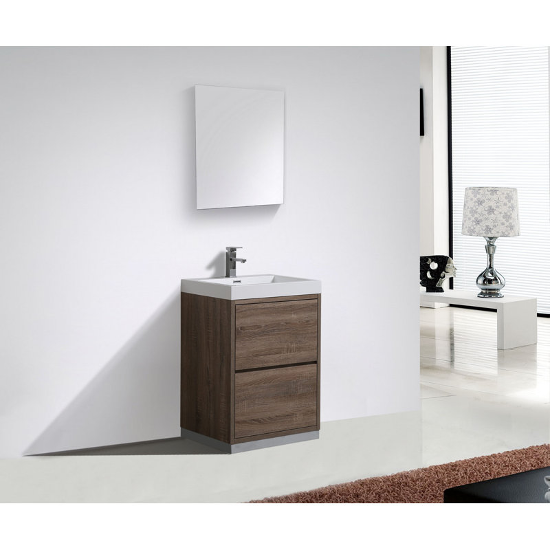 Ensemble de meuble-lavabo simple Roger, H 33,87 po x l 23,62 po x P 18,87 po