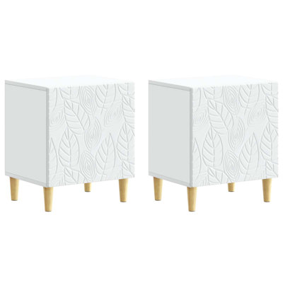 43cm W Composite Bedside Table