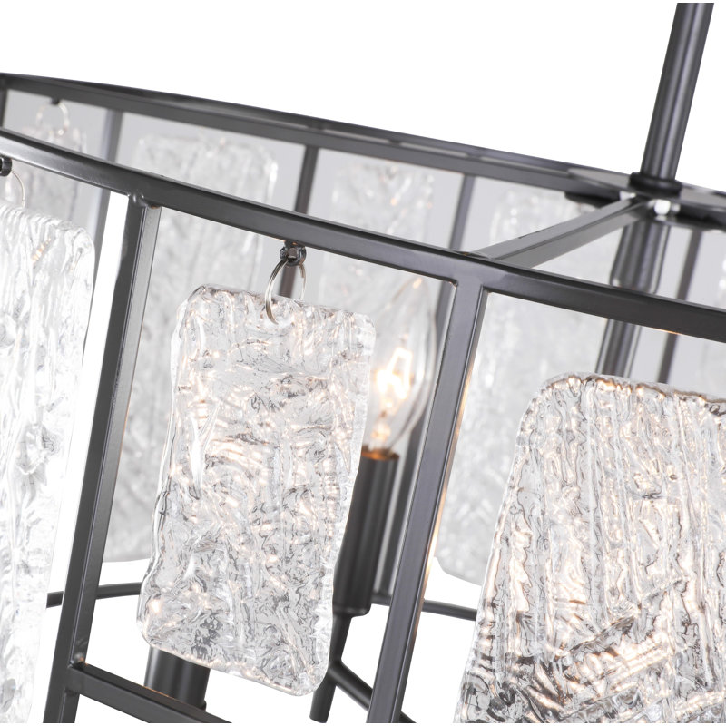 Lustree tambour 5 lumières unique Coldiron