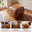 Repose-pieds en cuir Elliona-1206021610