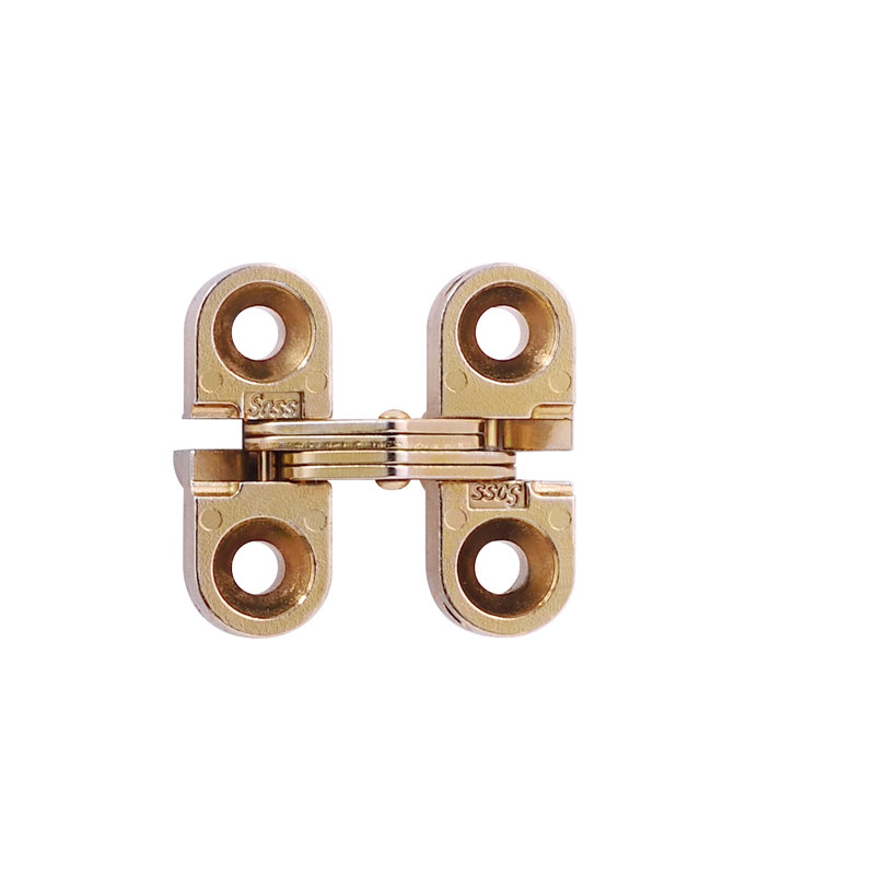 SOSS Model 100 for 1/2" Thick Material, Satin Brass