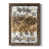Toile avec cadre gris