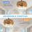 18-In Farmhouse Boho 6-Light Rattan Caged Ceiling Fan With Remote Control For Bedroom