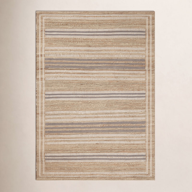 Tapis naturel / tourterelle Chris Loves Julia x Loloi Judy, Rectangle 7 pi 9 po x 9 pi 9 po