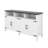 59'' Modern 4-Door Sideboard Buffet With Power Outlets & USB Ports, Adjustable Shelves And Half-Open Storage Cabinet-1303082002