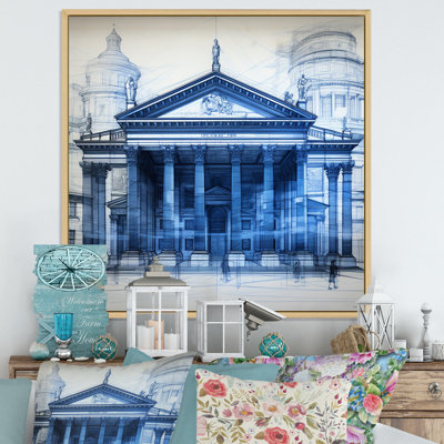" Blueprint Of Washington Architecture I "
