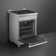 24" Professional Gas Range
