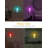 White RGB Color Changing Night Light With Gradient Effects And Pause Function