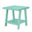 Table de bout avec tablette Contemporary