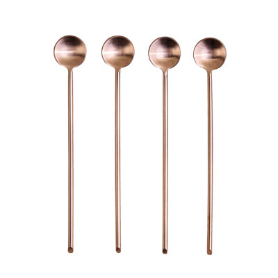 Cuillère fine Thin Rose, ensemble de 4