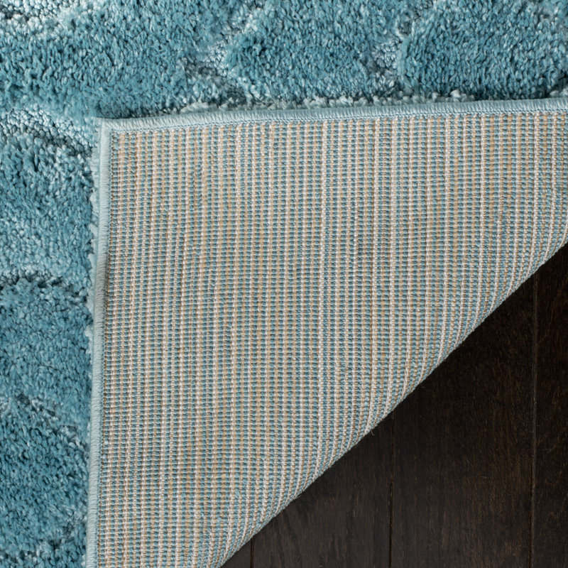 Tapis à poils longs Ashburnham, Tapis de couloir 2 pi 3 po x 8 pi