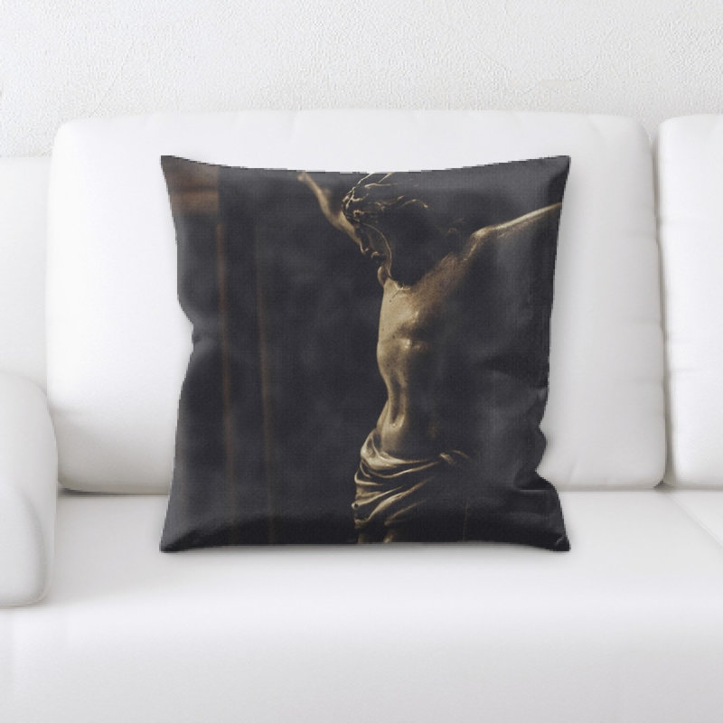 Coussin statue