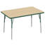 Table d'activité rectangulaire à hauteur réglable en forme de T-99069334-99069344-66420725