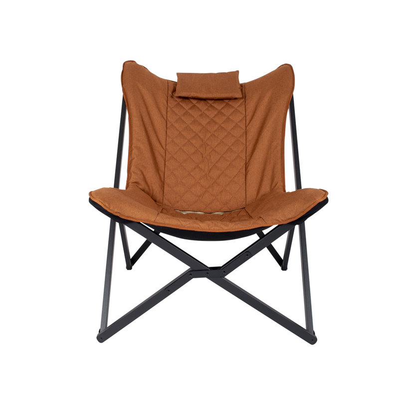 Trigg Reclining Camping Chair, Brown