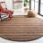 Sonnenberg Striped Flatweave Black/Natural Area Rug-182537017