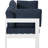 Kylis 60'' Wide Aluminum Loveseat with Cushions-61209780-61189503