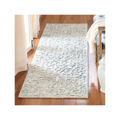 Sarina Trace Hand Tufted Wool And Cotton With Latex Abstract Rug