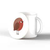 Carley Ceramic Round 1 Piece Coaster