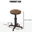 American Antique Steampunk Tabouret 21,65 "- 25,59" Vintage Farm-1092715166