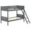 Twin/Twin Bunk Bed With Built-In Ladder-1222380687