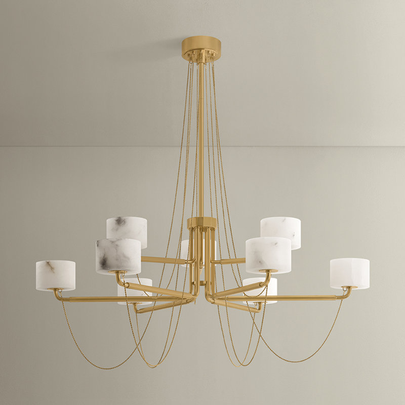 Bunda Chandelier, 47" W