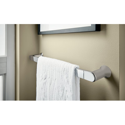 Moen Genta LX 18 in. Wall Mounted Towel Bar