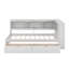 Lit de jour simple avec tiroirs, armoires et port USB-763543919