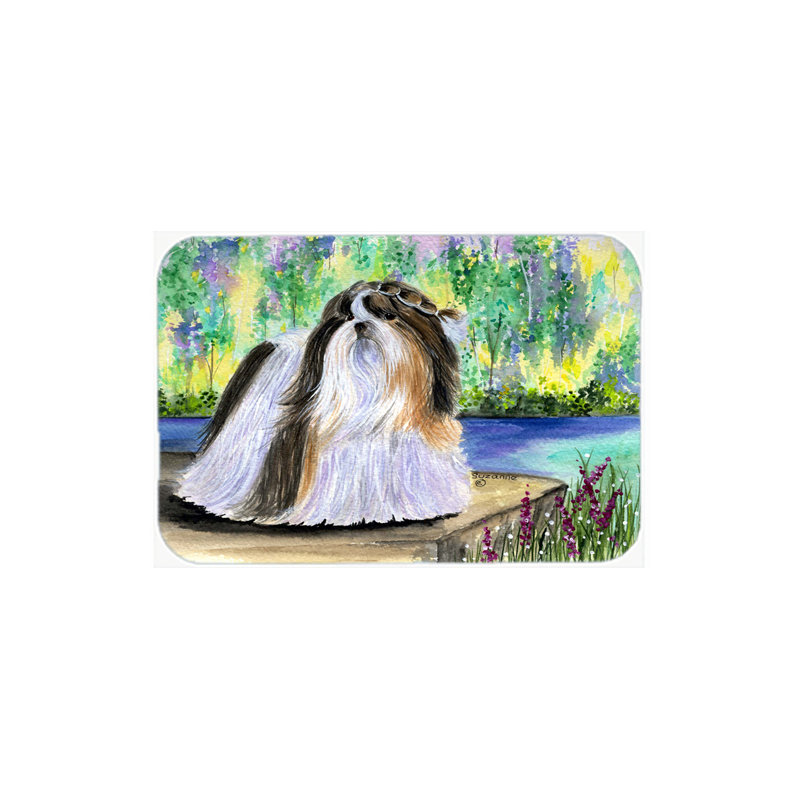 Planche à découper en verre Shih Tzu