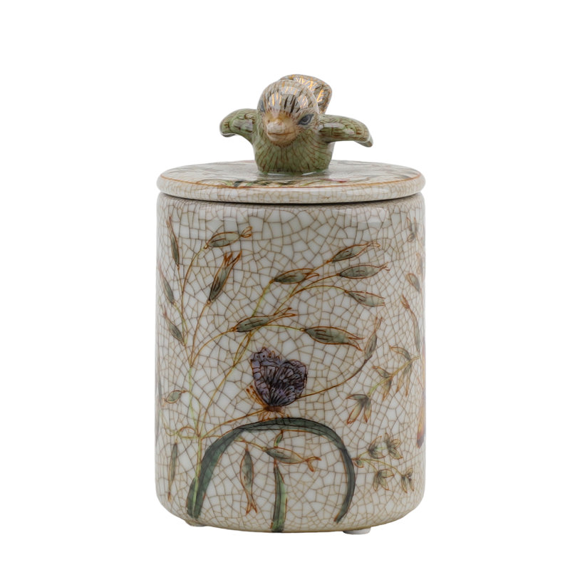 Boîte avec dessus d'oiseau