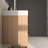 59" Wall-Mounted Single Bathroom Vanity Set-98420108
