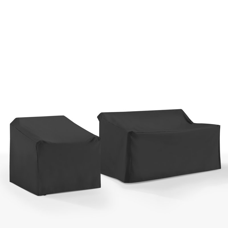 Furniture Covers Outdoor Conversation Set Cover, Black