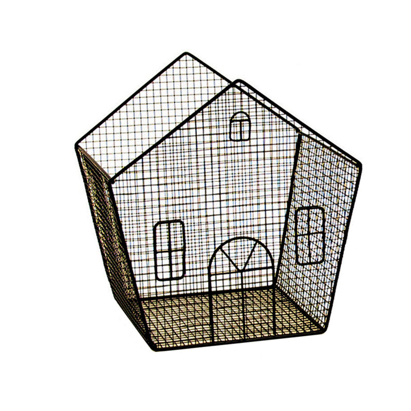 Panier en fil maison de rangement pour bureau