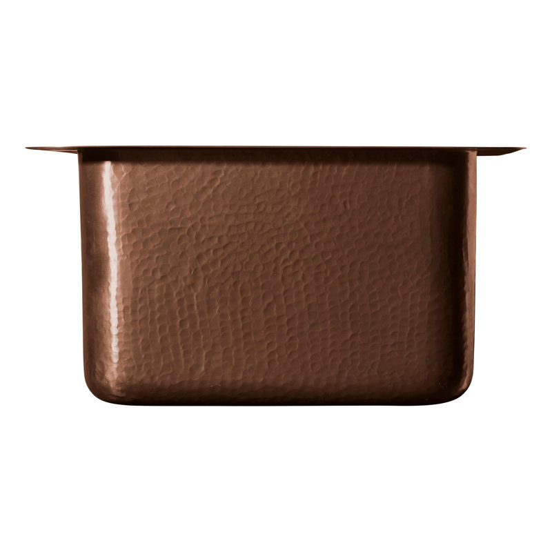 Merrick Drop-In Kitchen Sink, Antique Copper