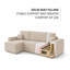 Rubeena 3 Seater Sofa Bed-1658210632