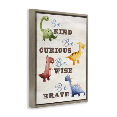 Kind Curious Wise Dinosaurs