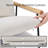Accent Chair With Removable Cushion White