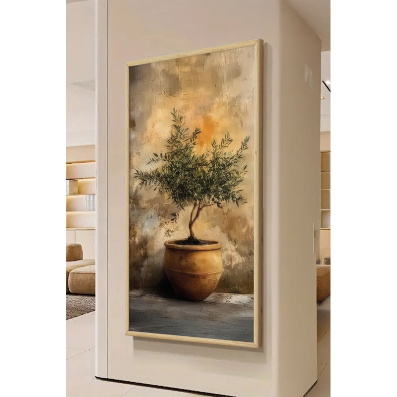 Élégante peinture encadrée décorative, 47,2 po x 19,7 po | Cadre 100% bois massif (épaisseur: 0,8 pouce) et œuvre d'art en panneau de fibres à densité moyenne 100% (épaisseur: 0,1 pouce) | Impression numérique époustouflante pour le salon, le bureau et la maison