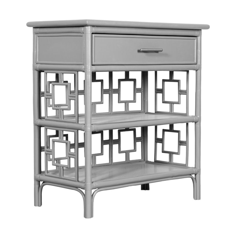Sobe End Table, Light Gray