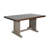 Camie 4Pc Corner Breakfast Nook Set, Grey Brown Dining Table And Bench
