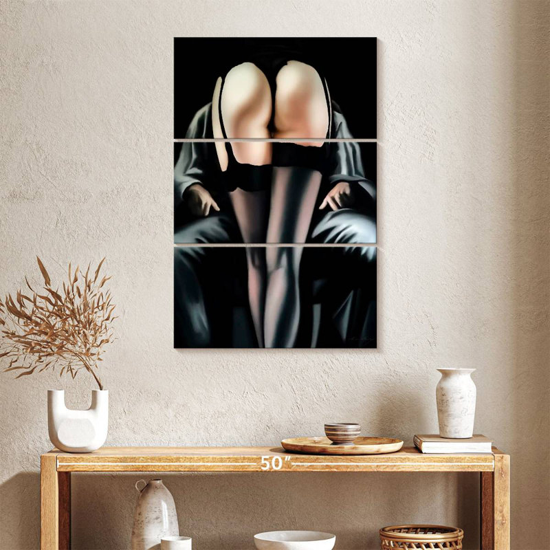 Wait For Me, 38" H x 24" W