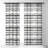 Cayenablanca Earth Lines 1pc Sheer Window Curtain Panel-40041757