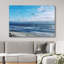 Art mural sur toile IDÉE4WALL, scène romantique de la mer, œuvre d'art encadrée-67534606